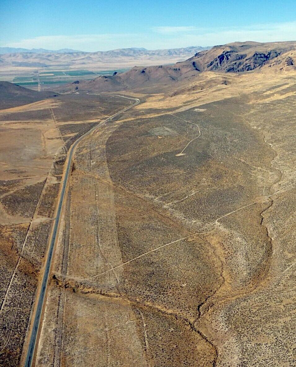 Thacker Pass - aerial view